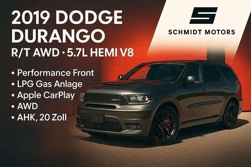 Granite crystal Gebraucht 2019 Dodge Durango SUV | 30.950 € (Guter Preis) - Bild 1/4