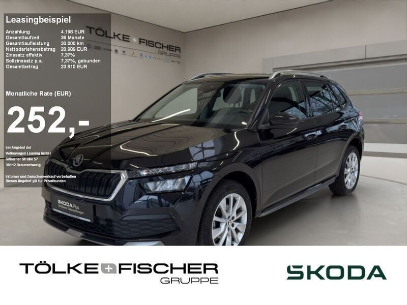Schwarz magic perleffekt Gebraucht 2021 Skoda Kamiq Style SUV | 20.989 € (Etwas zu teuer) - Bild 1/4