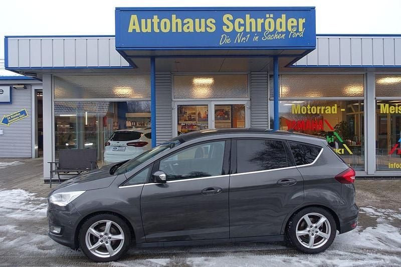 Grau Gebraucht 2015 Ford C-MAX Titanium Van / Kleinbus | 7.500 € (Guter Preis) - Bild 1/4