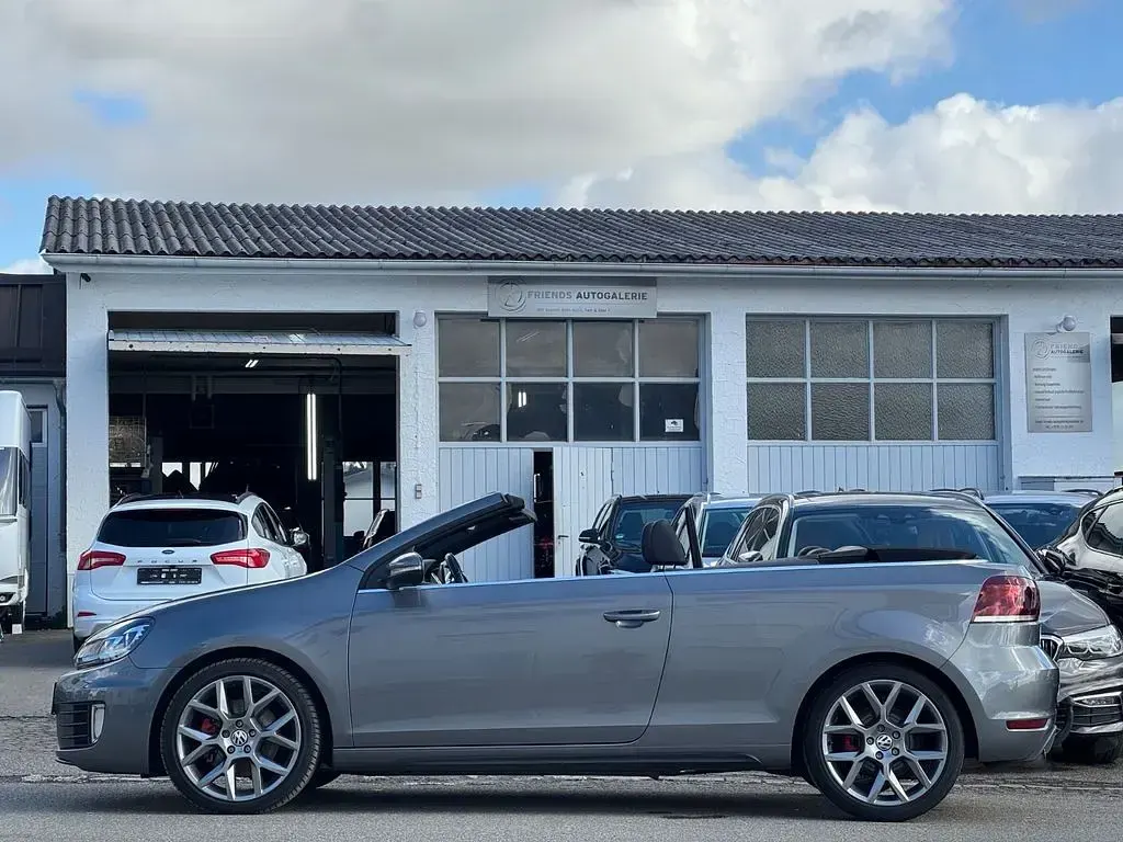 Gebraucht VW Golf Cabriolet GTI 211 PS (155 kW) 2015 United grey Cabrio