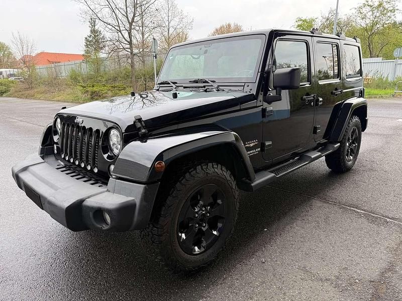 Gebraucht Jeep Wrangler Limited 200 PS (147 kW) 2014 Black clear coat SUV