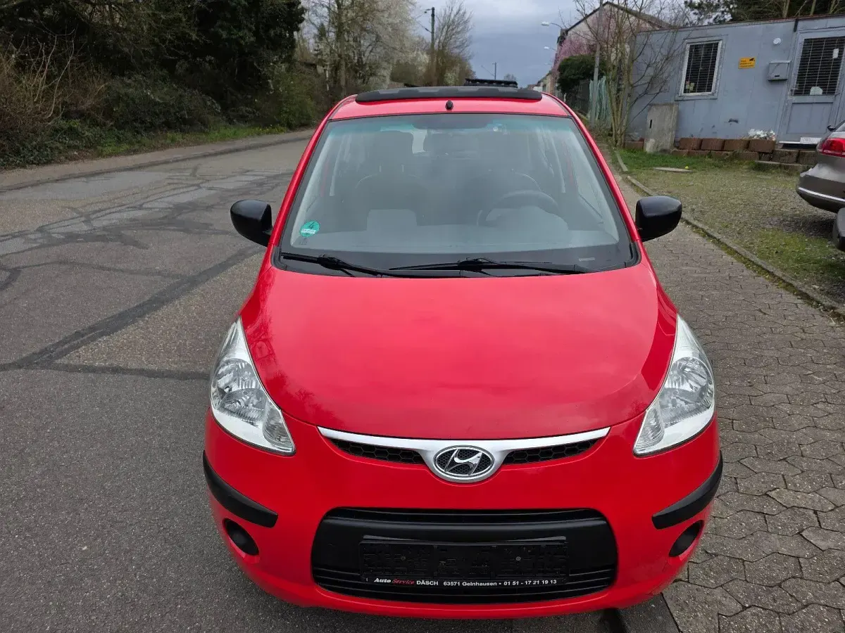 Gebraucht Hyundai i10 Edition+ 67 PS (49 kW) 2009 Rot Kleinwagen