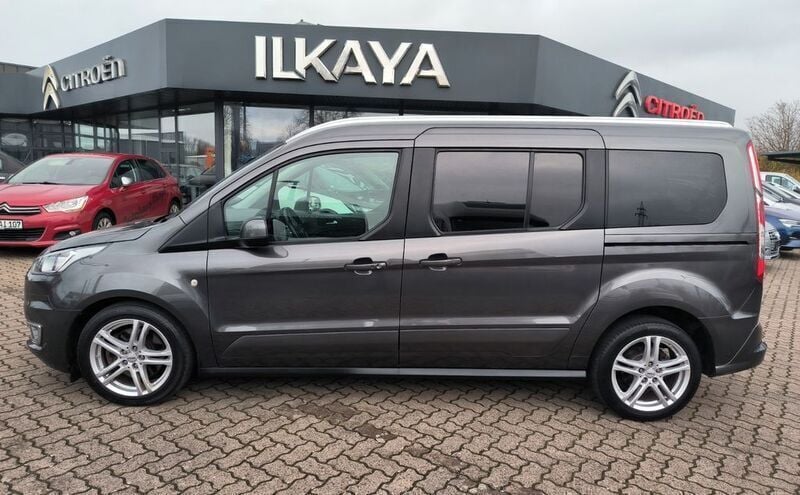 Gebraucht Ford Grand Tourneo Connect Titanium 120 PS (88 kW) 2018 Magneticgrau (metallic) Van / Kleinbus