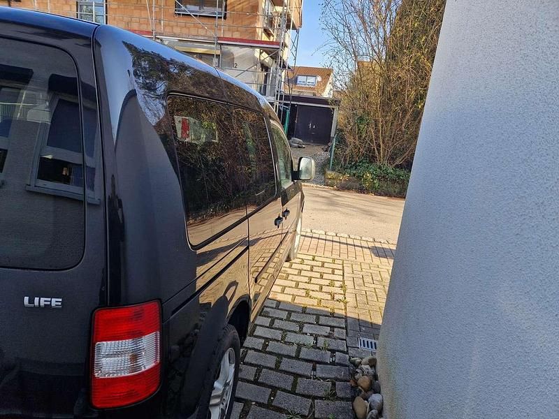 Gebraucht VW Caddy Edition 75 PS (55 kW) 2009 Schwarz Van / Kleinbus