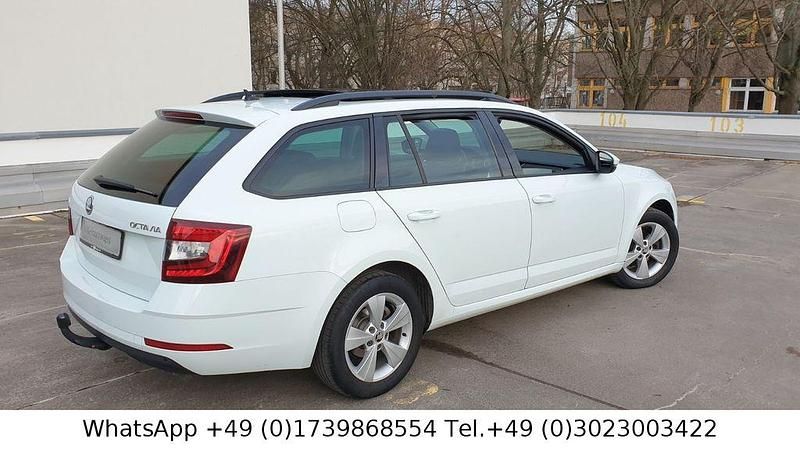 Gebraucht Skoda Octavia Style 116 PS (85 kW) 2018 Weiß Limousine