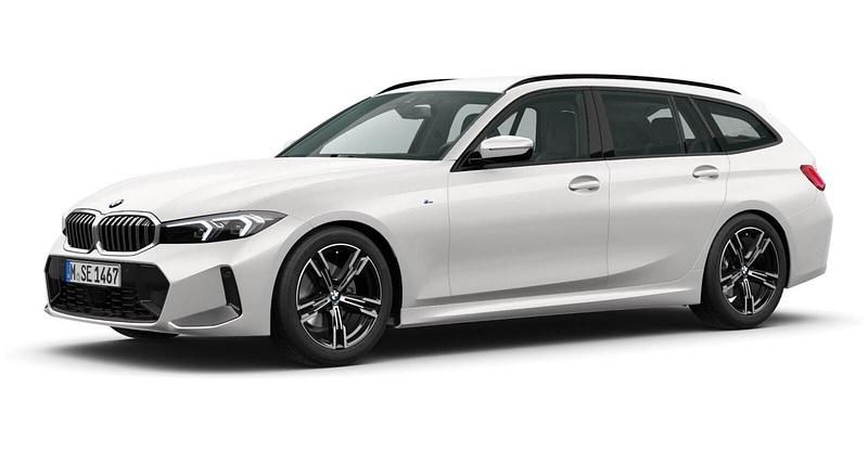 Weiß Gebraucht 2024 BMW 330 Shadowline Kombi | 41.080 € (Guter Preis) - Bild 1/4