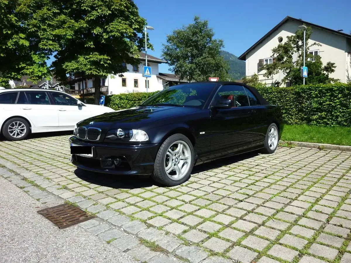 Gebraucht BMW 323 Cabriolet 170 PS (125 kW) 2000 Schwarz Cabrio