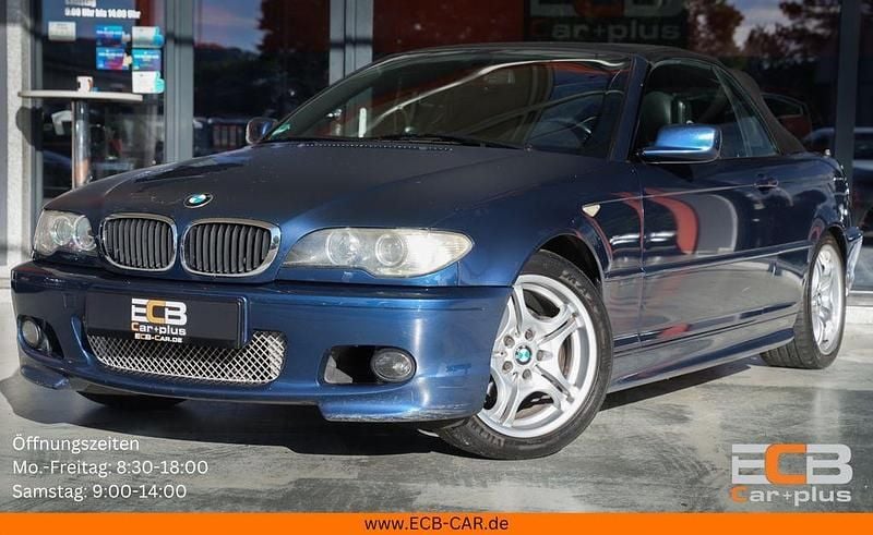 Blau Gebraucht 2003 BMW 318 Cabriolet Sport Line Cabrio | 4.950 € (Superpreis) - Bild 1/4