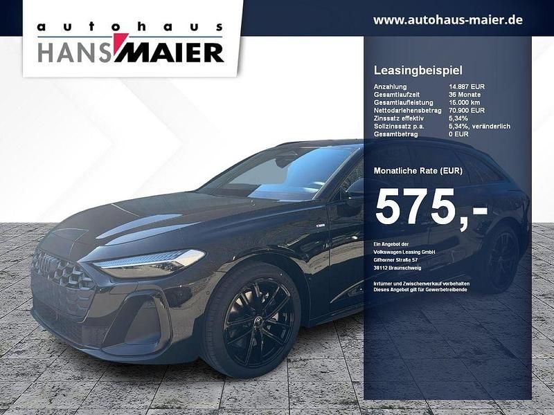 Mythosschwarz metallic Neu 2025 Audi A5 S-Line Coupé | 70.900 € (Teuer) - Bild 1/4