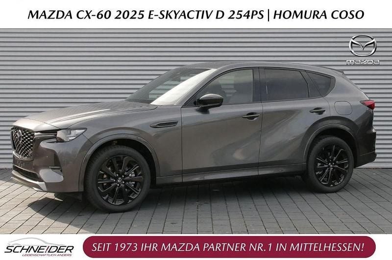 Grau Neu 2025 Mazda CX-60 Homura-Line SUV | 55.489 € (Fairer Preis) - Bild 1/4