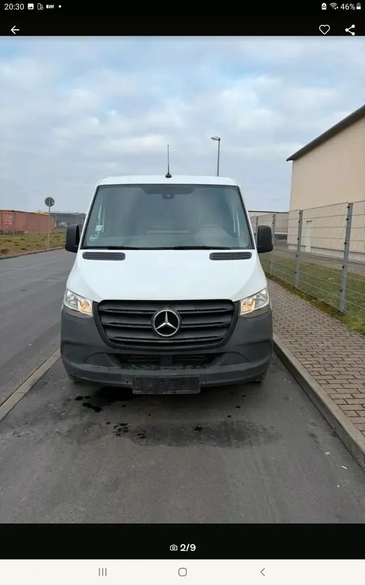 Używany Mercedes Sprinter 114 KM (83 kW) 2019 Biały Van