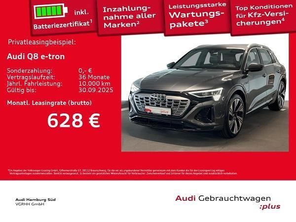 Grau (6y daytonagrau perleffekt) Gebraucht 2025 Audi Q8 e-tron Ambiente SUV | 69.551 € (Teuer) - Bild 1/3
