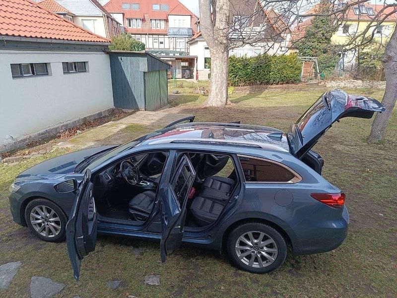 Gebraucht Mazda 6 Sports-Line 192 PS (141 kW) 2013 Blau Kombi