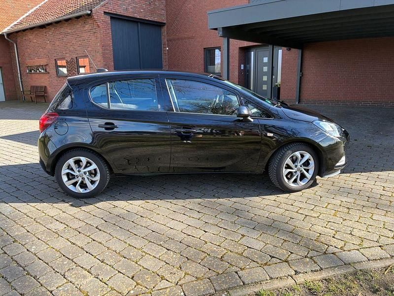 Gebraucht Opel Corsa Edition 95 PS (69 kW) 2017 Schwarz Kleinwagen