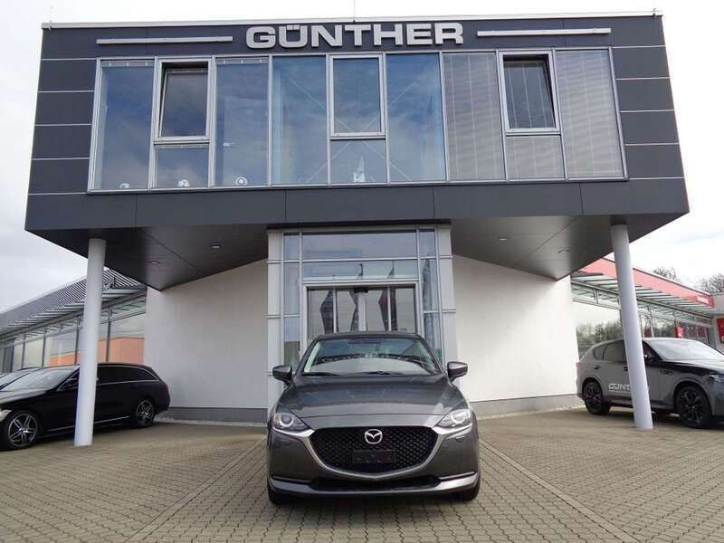 Machine grey Neu 2024 Mazda 2 Exclusive-Line Kleinwagen | 18.940 € (Guter Preis) - Bild 1/4