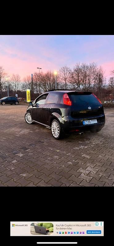 Gebraucht Fiat Punto 120 PS (88 kW) 2009 Schwarz Kleinwagen