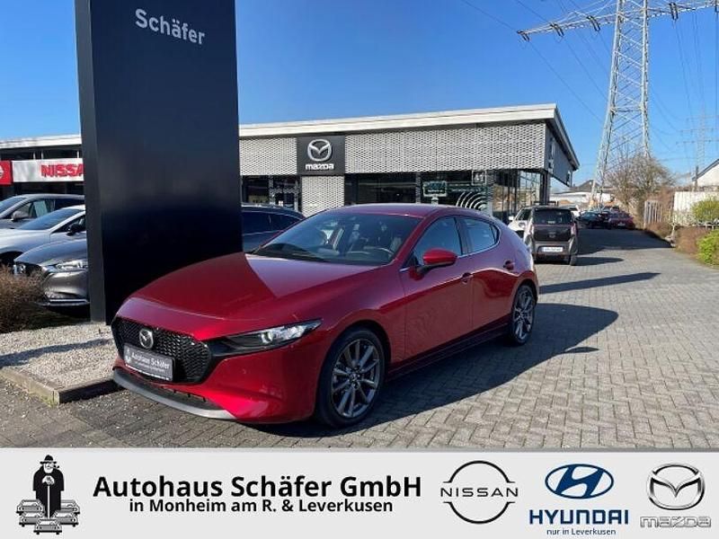 Gebraucht Mazda 3 Selection 162 PS (119 kW) 2023 Rot Limousine