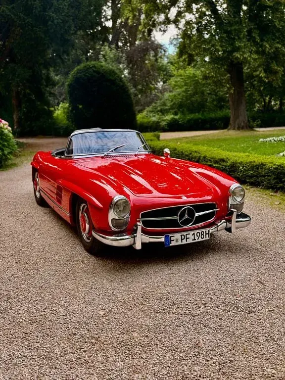 Gebraucht Mercedes SL300 215 PS (158 kW) 1958 Rot Cabrio