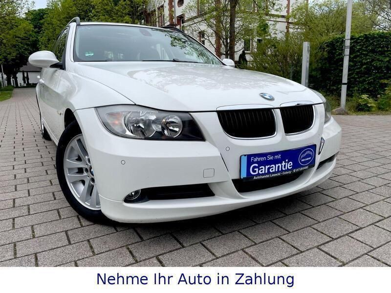 Weiß Gebraucht 2008 BMW 318 Comfort Edition Kombi | 6.300 € (Teuer) - Bild 1/4