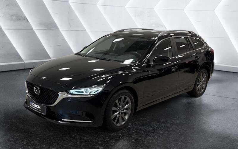Gebraucht Mazda 6 Exclusive-Line 145 PS (106 kW) 2019 Schwarz Kombi