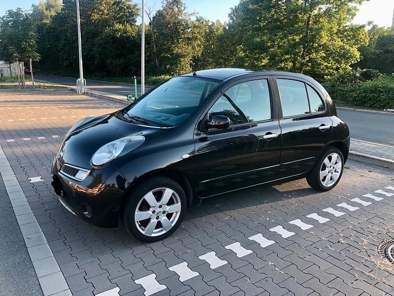 Violet Gebraucht 2009 Nissan Micra I-Way Kleinwagen | 2.100 € (Fairer Preis) - Bild 1/4