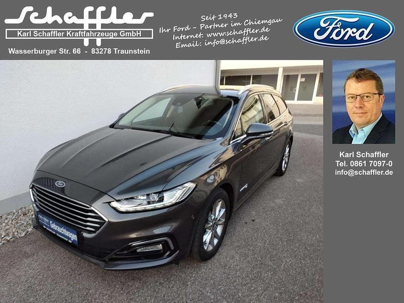 Magneticgrau (metallic) Gebraucht 2019 Ford Mondeo Kombi | 18.990 € (Fairer Preis) - Bild 1/4