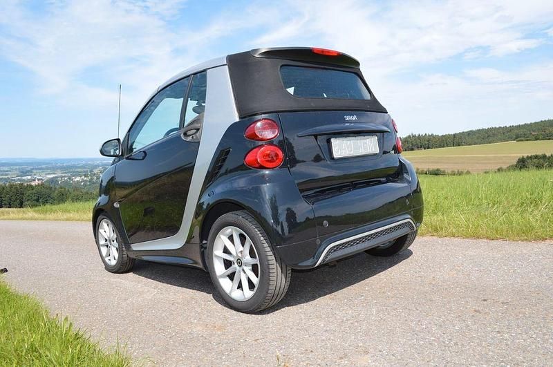 Gebraucht Smart ForTwo Cabrio Passion 54 PS (39 kW) 2012 Schwarz Cabrio