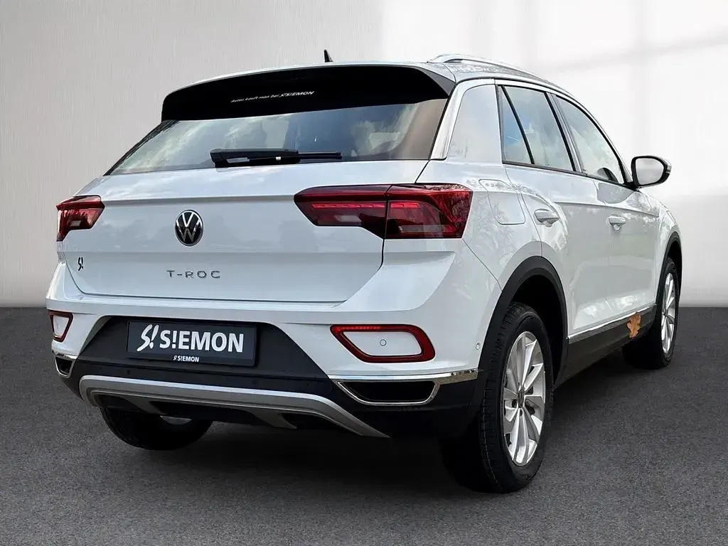 Nowe VW T-Roc Cabriolet Style 150 KM (110 kW) 2025 Biały SUV
