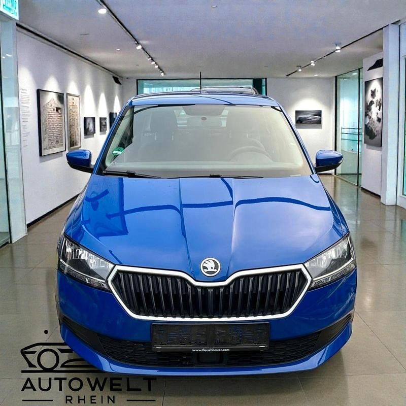 Gebraucht Skoda Fabia Ambition 110 PS (80 kW) 2019 Blau Kleinwagen