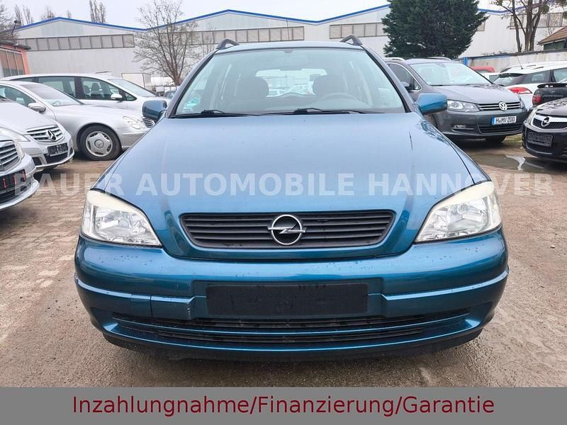 Gebraucht Opel Astra Selection 101 PS (74 kW) 2001 Grün Kombi