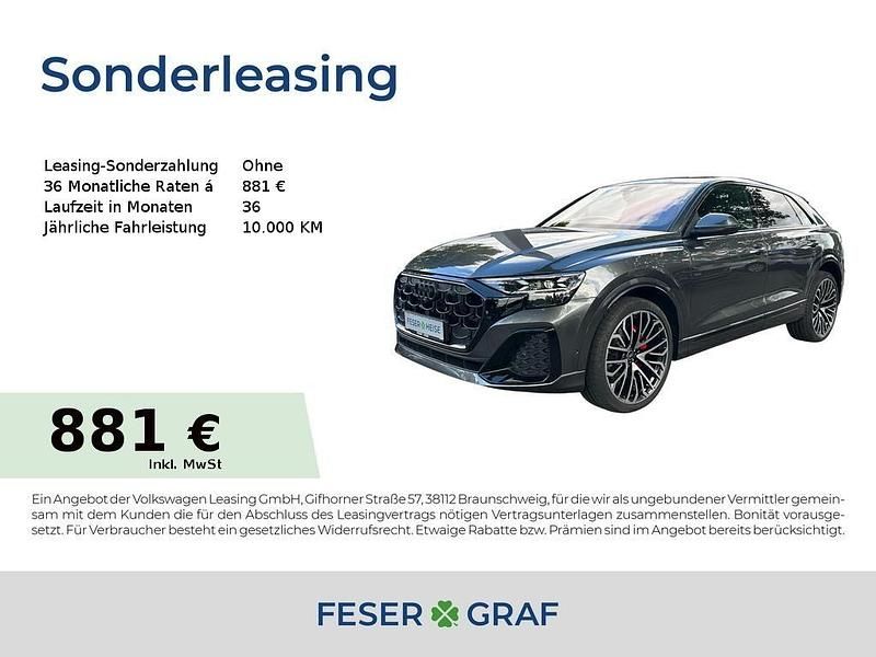 Daytonagrau perleffekt Neu 2025 Audi Q8 Business SUV | 99.286 € (Fairer Preis) - Bild 1/4