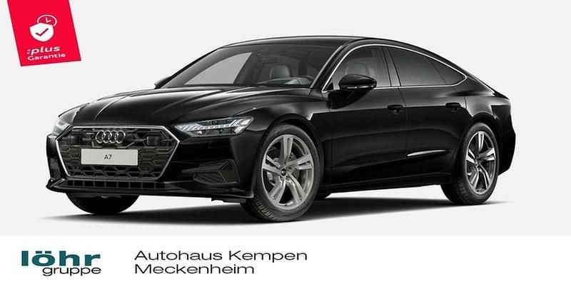 Mythosschwarz metallic Gebraucht 2025 Audi A7 Sportback Kleinwagen | 58.890 € (Superpreis) - Bild 1/3
