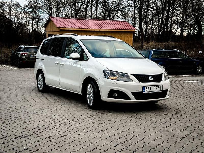 Gebraucht Seat Alhambra Style 170 PS (125 kW) 2012 Weiß Van / Kleinbus