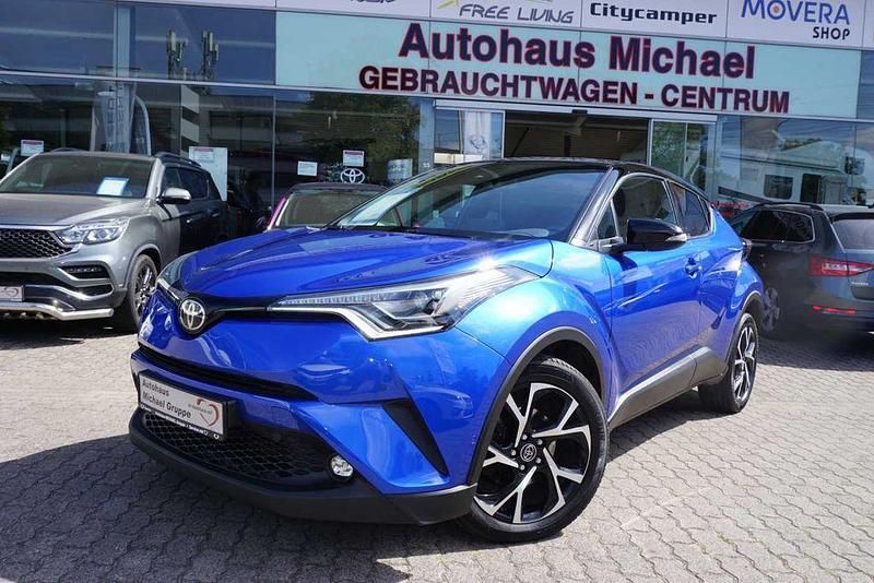 Blau Gebraucht 2018 Toyota C-HR Style SUV | 16.590 € (Fairer Preis) - Bild 1/4