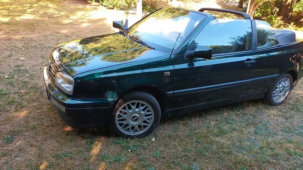 Gebraucht VW Golf Cabriolet 75 PS (55 kW) 1994 Grün Cabrio