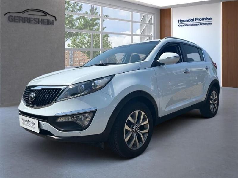 Wd) cararraweiss (weiss Gebraucht 2016 Kia Sportage DREAM-TEAM Edition SUV | 14.187 € (Fairer Preis) - Bild 1/4
