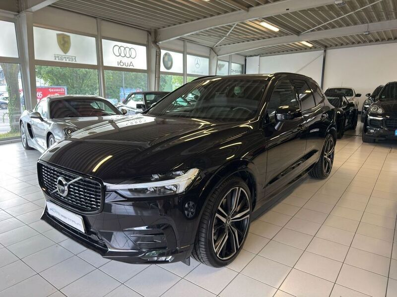 Onyx black / metallic Gebraucht 2021 Volvo XC60 R-Design SUV | 44.990 € (Superpreis) - Bild 1/4