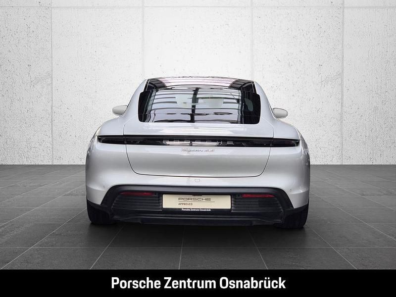 Gebraucht Porsche Taycan 419 kW (571 PS) 2021 Weiß (carraraweißmetallic) Limousine