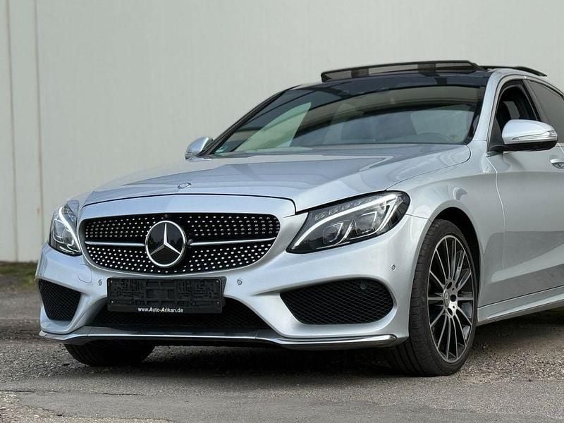Silber Gebraucht 2015 Mercedes C400 AMG Limousine | 20.900 € (Fairer Preis) - Bild 1/4
