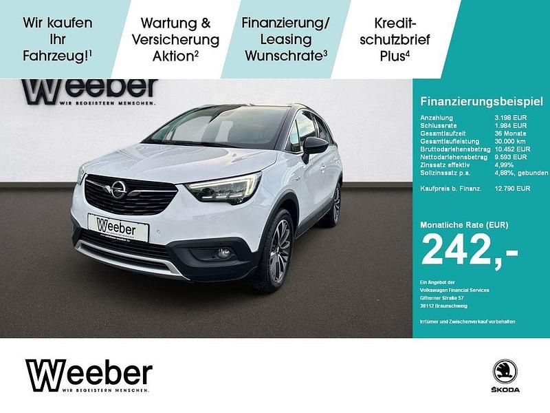 Schneeweiss/summitwhite/arctic Gebraucht 2019 Opel Crossland Innovation SUV | 12.790 € (Fairer Preis) - Bild 1/4