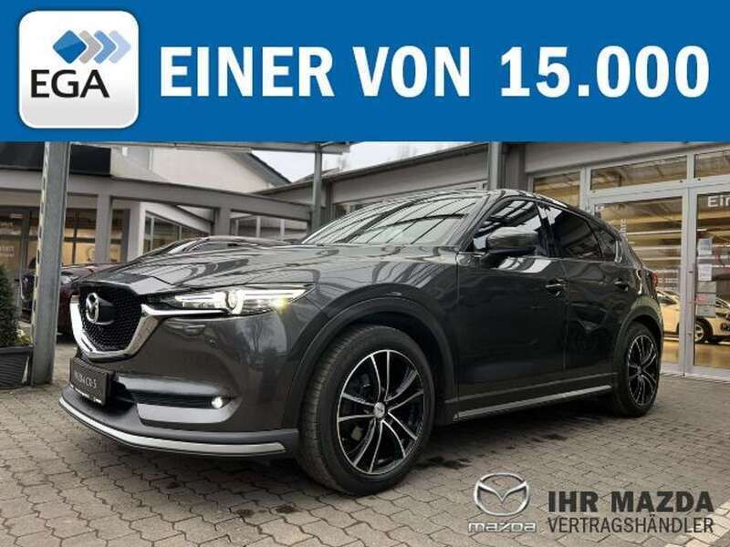 Machine gray Gebraucht 2019 Mazda CX-5 Sports-Line SUV | 21.999 € (Fairer Preis) - Bild 1/4