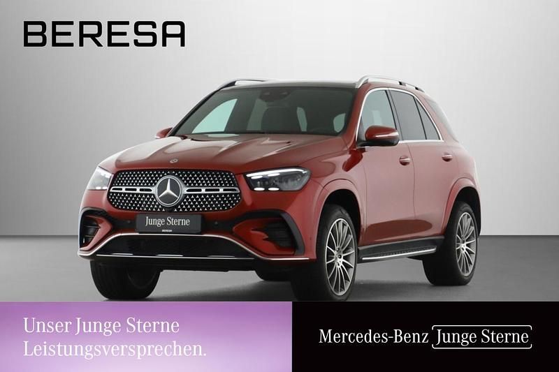 Manufaktur lack manufaktur hyazinthrot Gebraucht 2024 Mercedes GLE580 AMG SUV | 103.280 € (Etwas zu teuer) - Bild 1/3