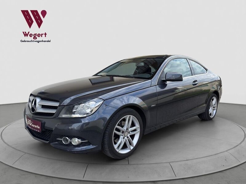 Grau Gebraucht 2012 Mercedes C180 Coupé | 13.490 € (Fairer Preis) - Bild 1/4