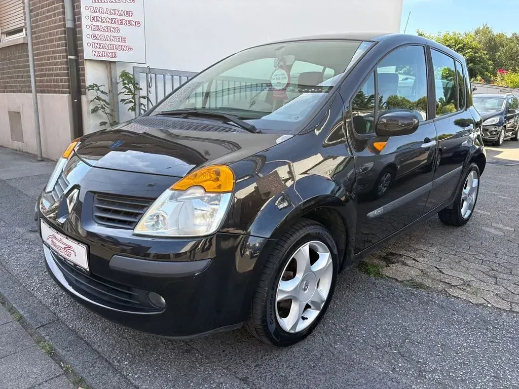 Gebraucht Renault Modus 111 PS (81 kW) 2005 Schwarz Van / Kleinbus