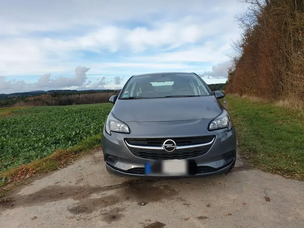 Gebraucht Opel Corsa Active 90 PS (66 kW) 2015 Grau Kleinwagen
