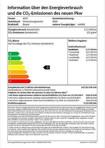 Neu 2025 Seat Ibiza Limousine | 25.500 € (Fairer Preis) - Bild 1/1