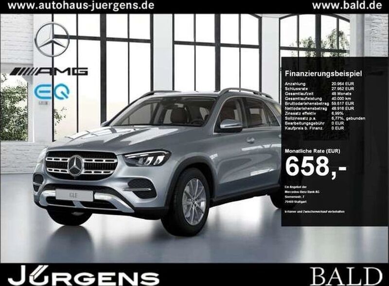 Silber Gebraucht 2023 Mercedes GLE400 SUV | 86.571 € (Teuer) - Bild 1/4