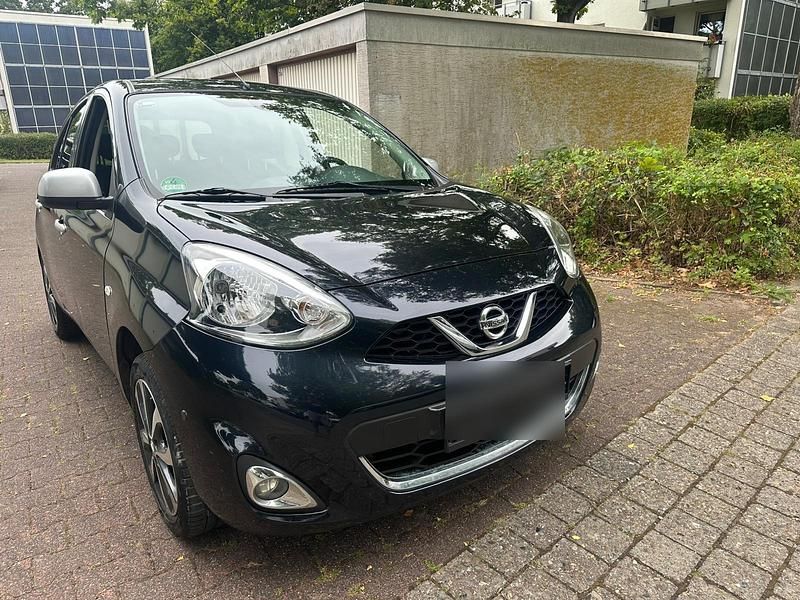 Schwarz Gebraucht 2017 Nissan Micra Kleinwagen | 4.200 € (Superpreis) - Bild 1/4
