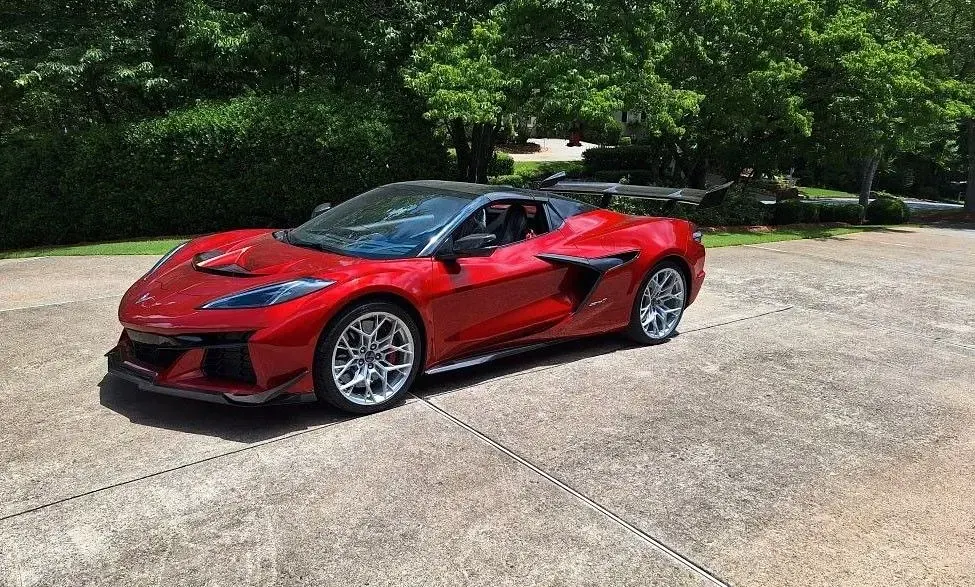 Neu Corvette ZR1 2026 Rot Cabrio