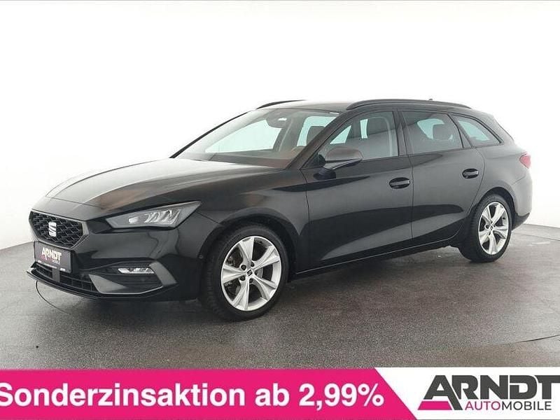 Gebraucht Seat Leon FR 150 PS (110 kW) 2024 Midnight schwarz Limousine